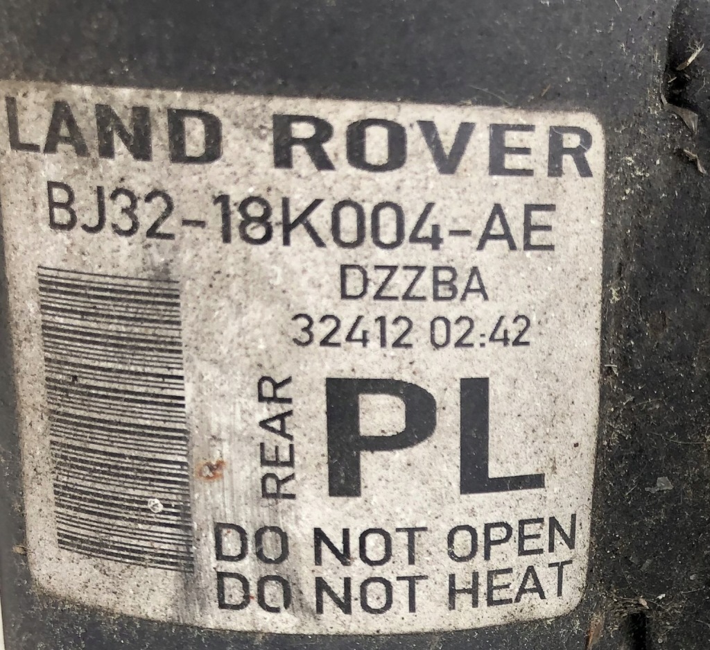 фото №3, Land rover range rover evoque поворотный кулак колеса заднего bj32-18k004-ae.....