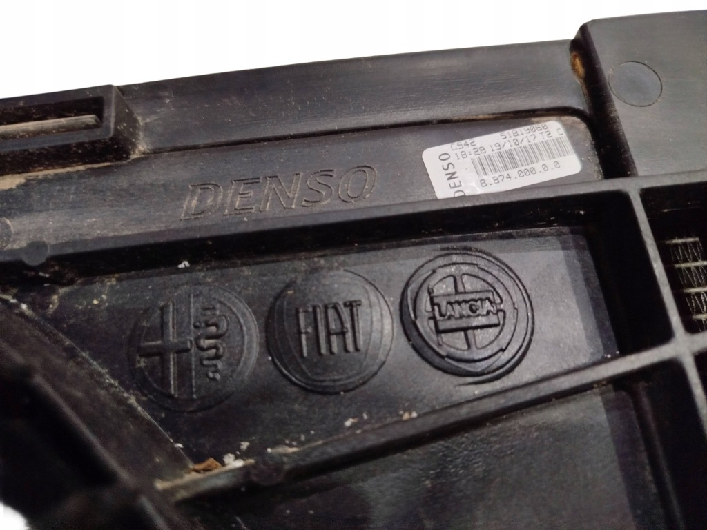 Комплект радиатор ремень передний вентилятор 1.4 t-jet fiat abarth 500 рестайлинг в Украине