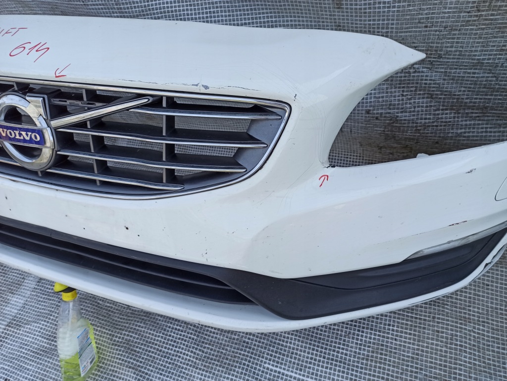 Volvo s60 ii v60 lift 13-18 бампер передний перед kompletny белый 614 Киев