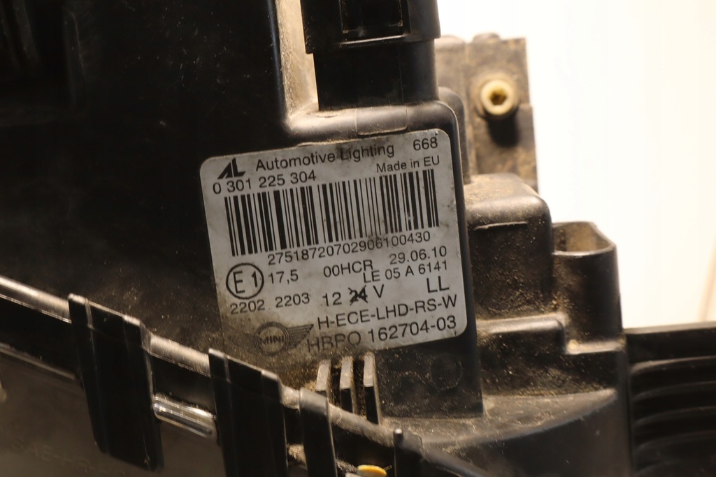 фото №7, Лампа права передня mini cooper r55 162704-03