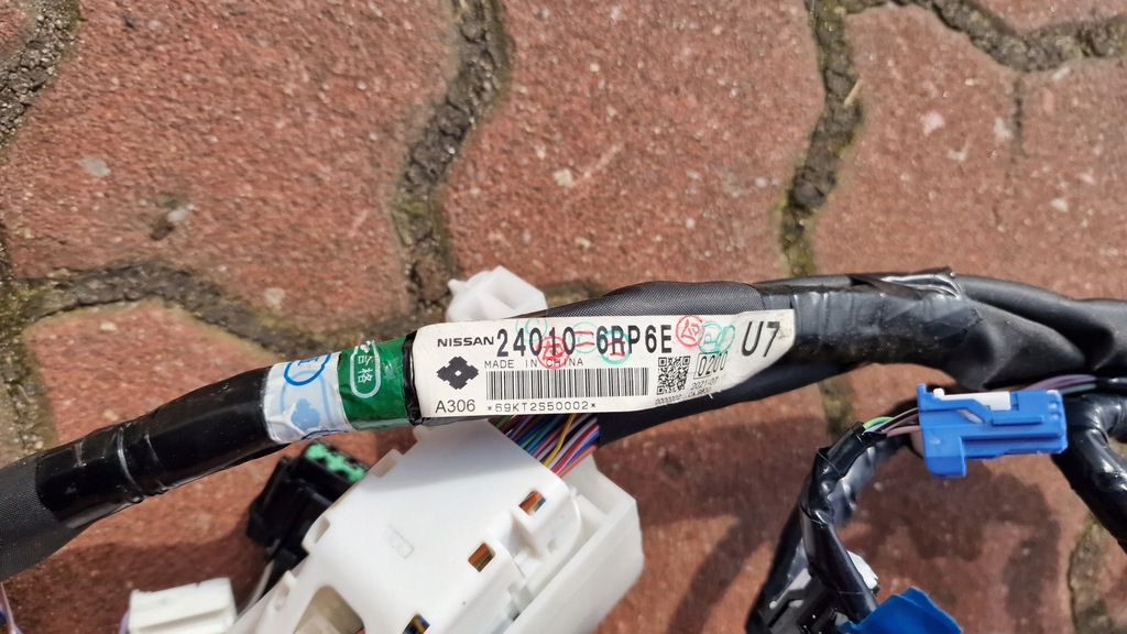 фото №5, Електропроводка джгут салон балка консолі nissan x-trail t33 iv 240106rp6e