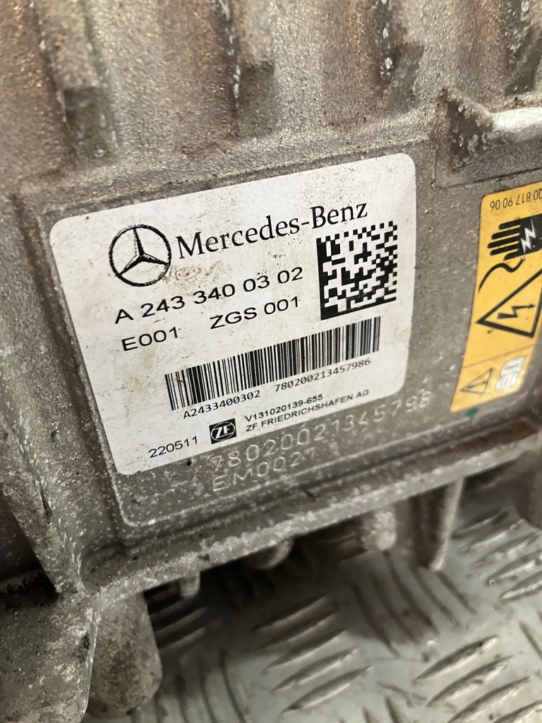 фото №10, Двигатель электрический mercedes eqb x243 300 4matic