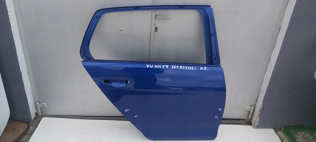 фото №1, Vw golf vii 5g4833312l двері праве задні