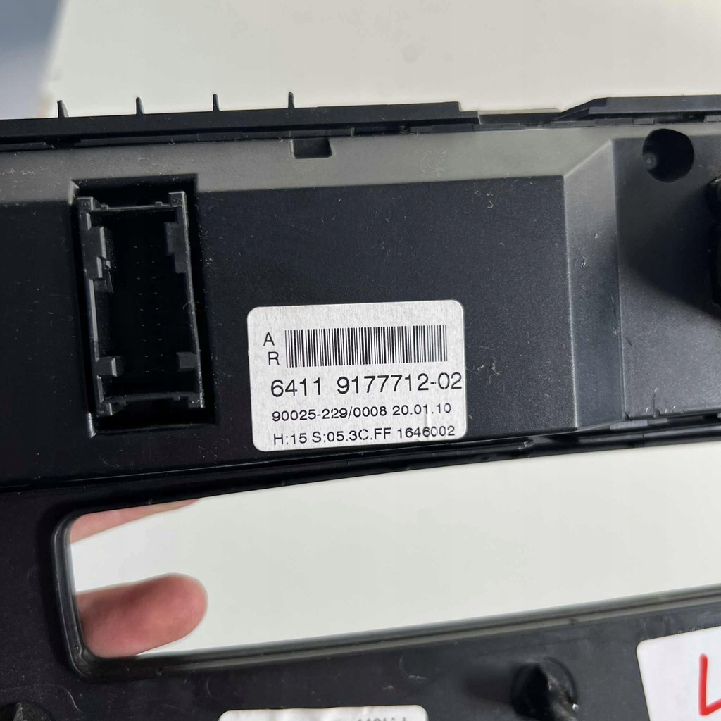 фото №11, Bmw 5 e60 e61 2006 середина панель кондиционера 9177712