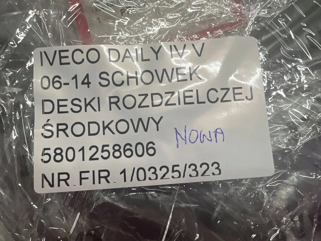 фото №10, Iveco daily iv v 06-14 бардачок панели приборной панели средний новый oem