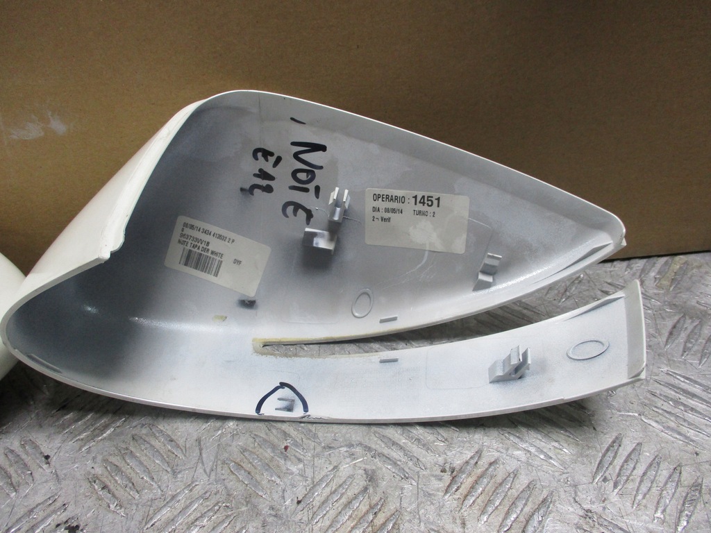 фото №7, Корпус дзеркало права nissan note e12 13-