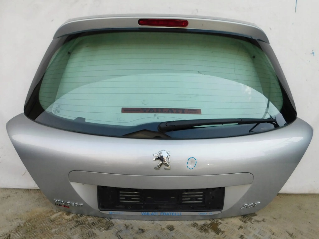 фото №1, Крышка багажника задняя багажника peugeot 207 hb