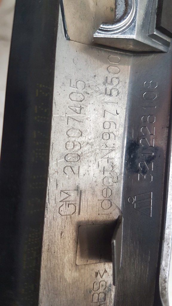 фото №5, Молдинг накладка хром крышки opel zafira c gm 20907405