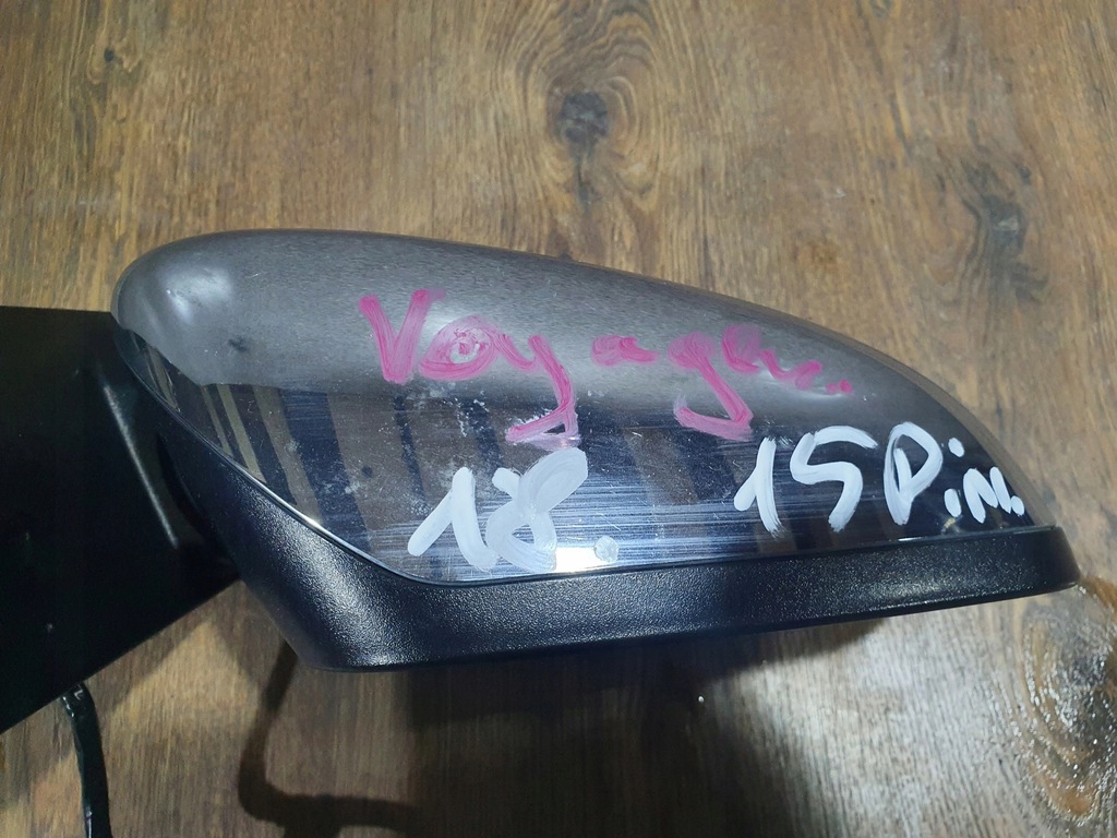 фото №8, Chrysler grand voyager дзеркало праве 15 pinów