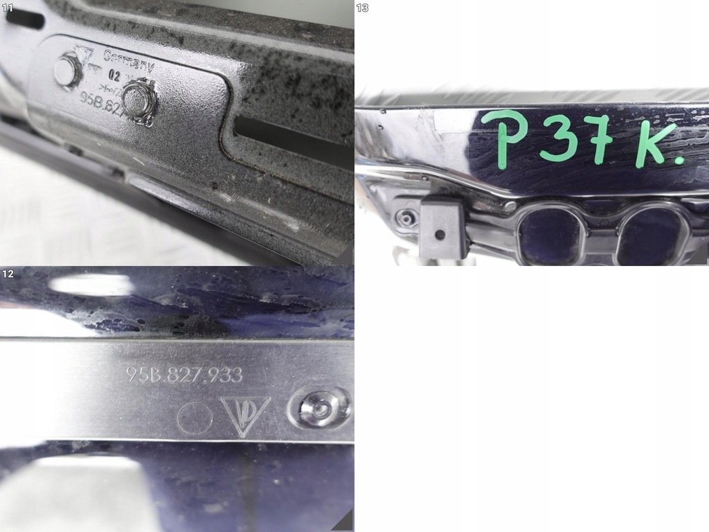 фото №12, Porsche macan 95b 13-18 turbo gts кришка багажника багажника