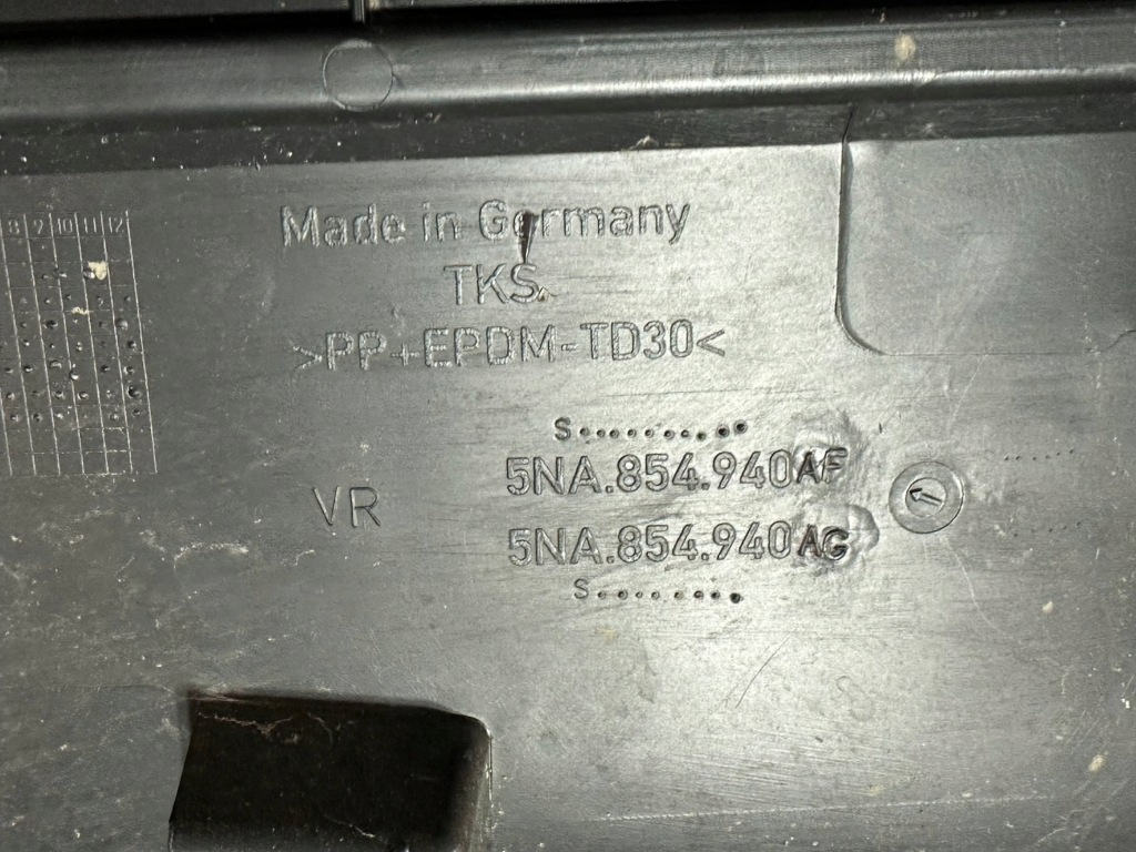 фото №6, Vw tiguan ii 2 молдинг дверь правая перед 5na854940af