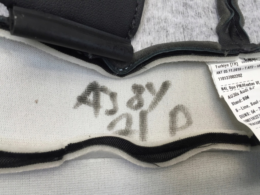 фото №8, Audi a3 8y s-line обивка обшивка сиденье перед