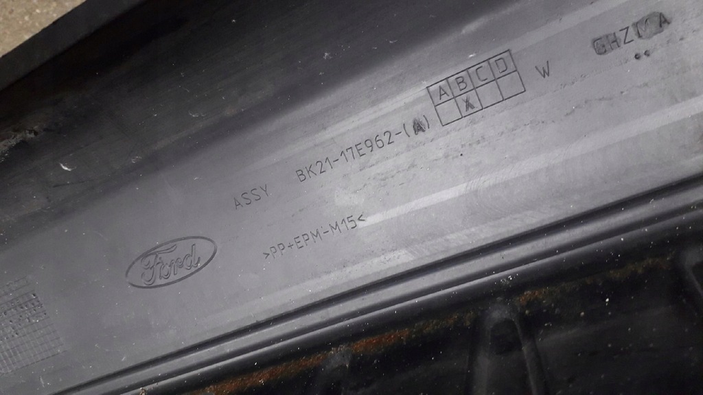 фото №11, Бампер задня задній ford transit custom bk21 pdc 12-