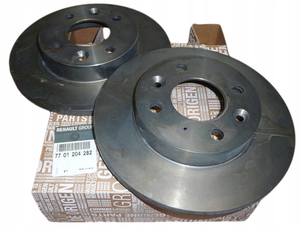 фото №1, Тормозные диски тормозные kpl. renault clio ii thalia i перед 7701204282 оригинал