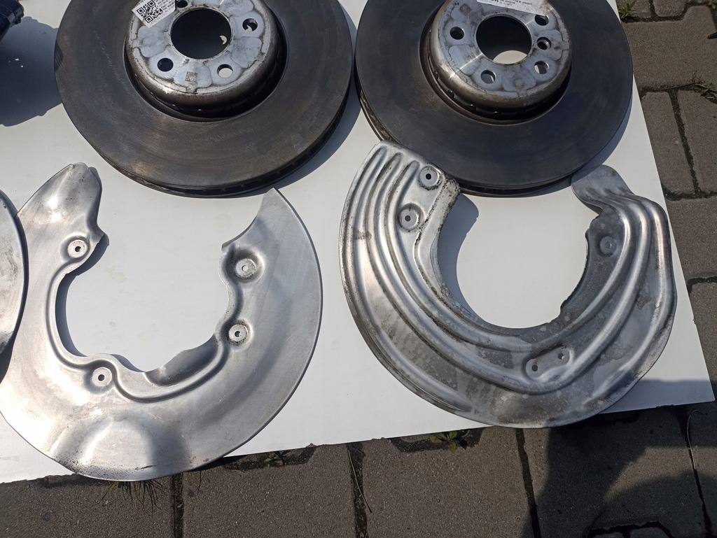 фото №14, Гальма комплект гальмівні диски супорти гальмівні колодки bmw z4 g29 mpakiet niebieskie 7769km