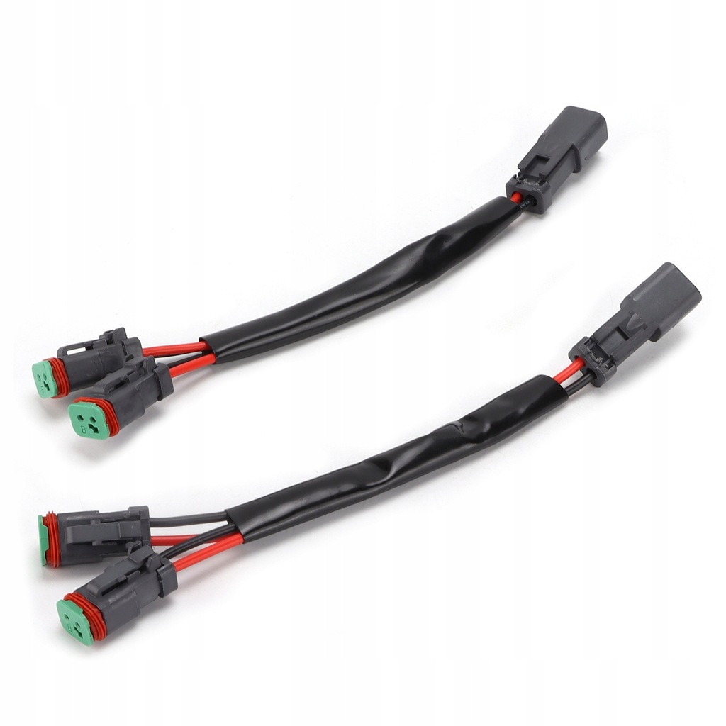 фото №7, 2 szt. жгут трубопровод разъём освещение roboczego led 2-przewodowe