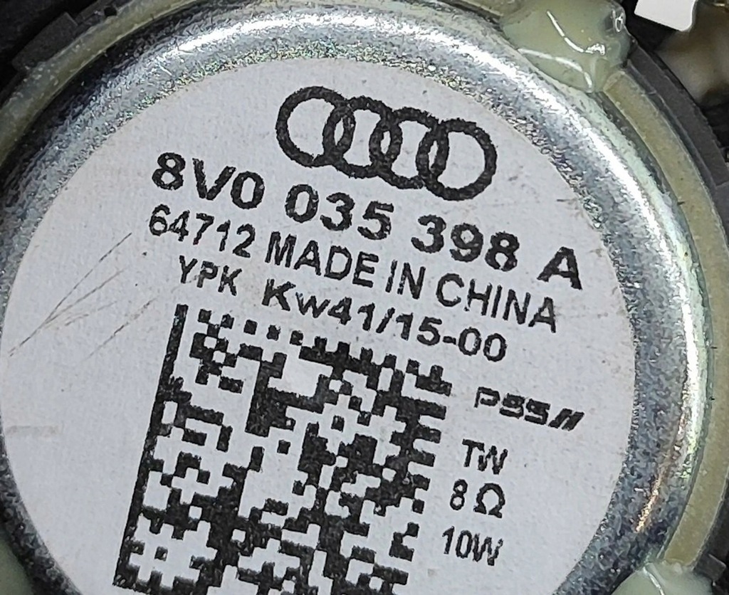 фото №6, Audi a3 s3 8v 2016 права сторона динамік двері передніх