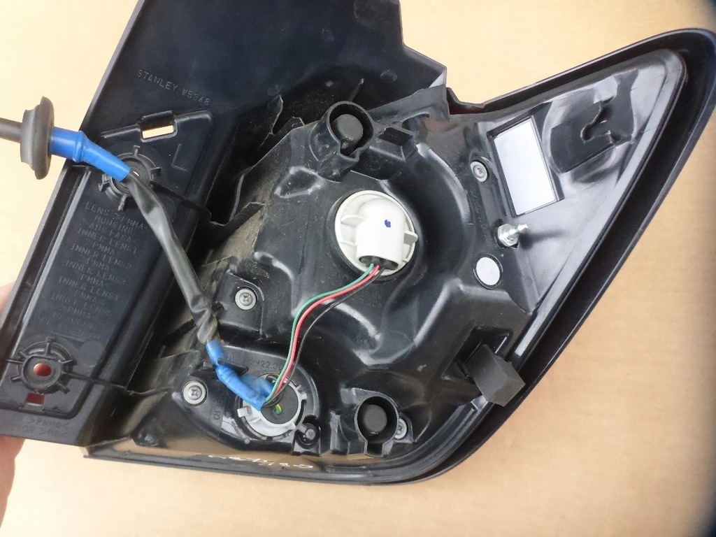 фото №8, Mitsubishi asx lift 20- лампа левый задняя левая задняя оригинал europa