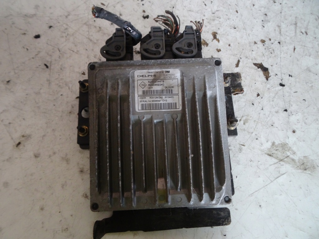 фото №1, Бортовий комп'ютер двигуна 8200334419 renault megane ii