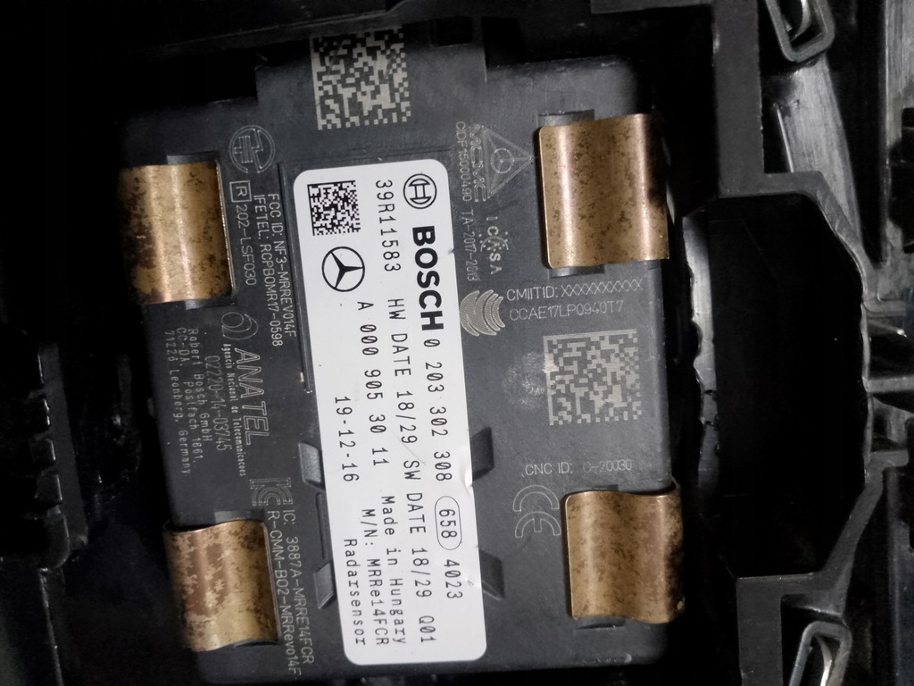 фото №16, D67 - mercedes w247 klasa b бампер з радар