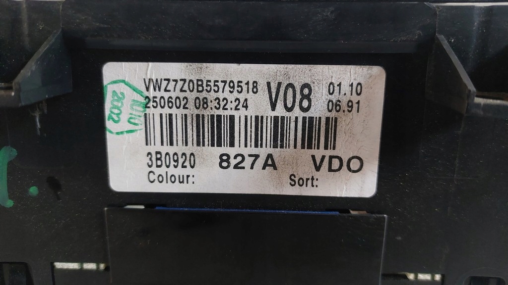 фото №7, Vw passat b5 лічильник приладова панель 3b0920827a