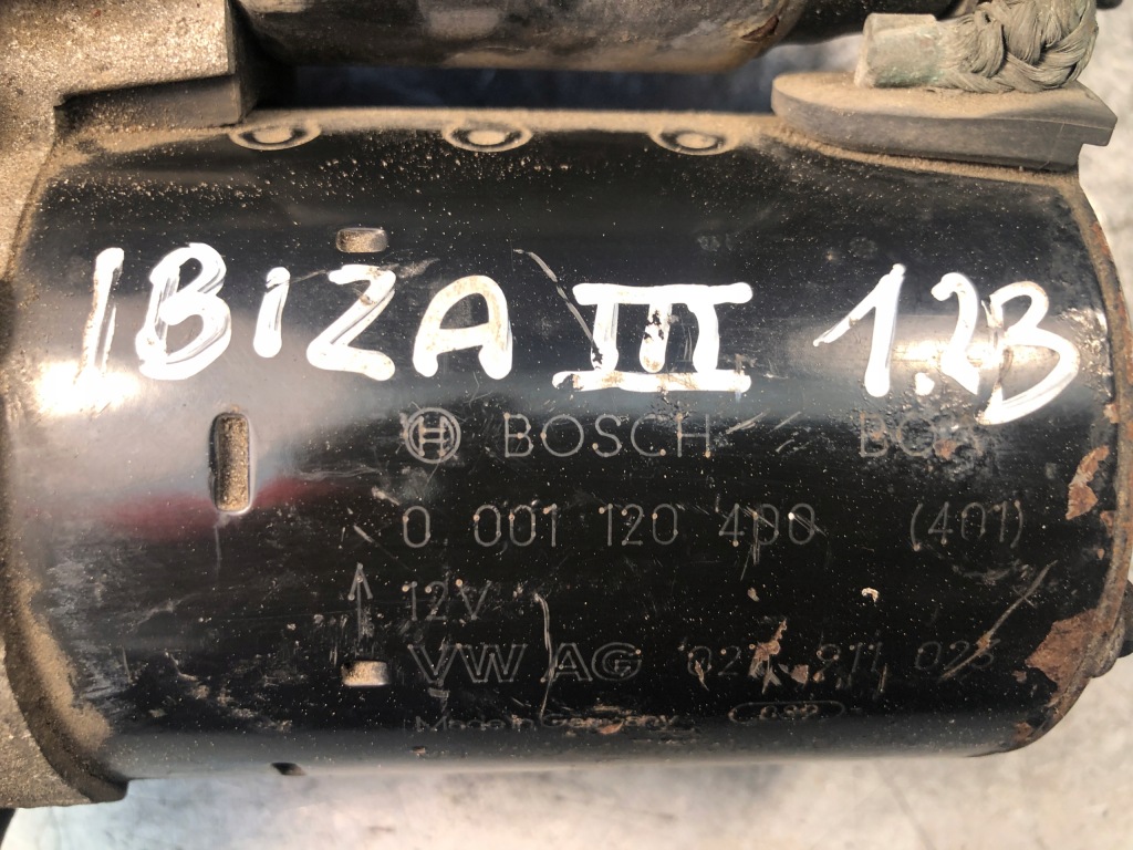 фото №8, Стартер seat ibiza iii 1.2b 0001120400