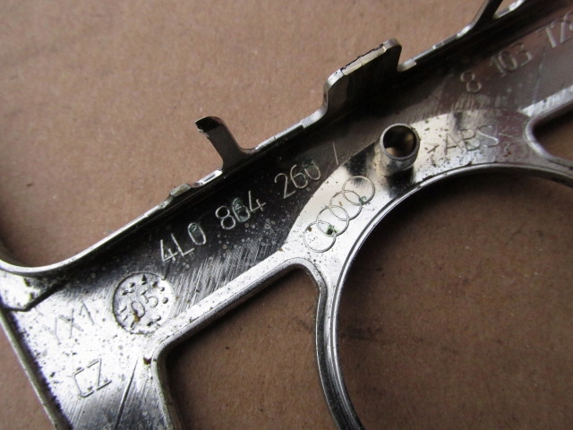 фото №6, Audi q7 4l 2007r рамка защита туннель 4l0864260a хром