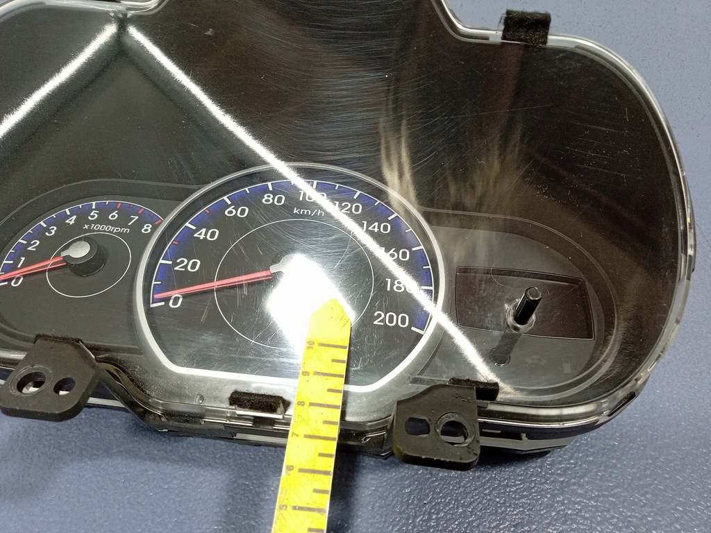 фото №8, Hyundai i10 i lift 10-13 1.1 счетчик приборы eu 94013-0x530