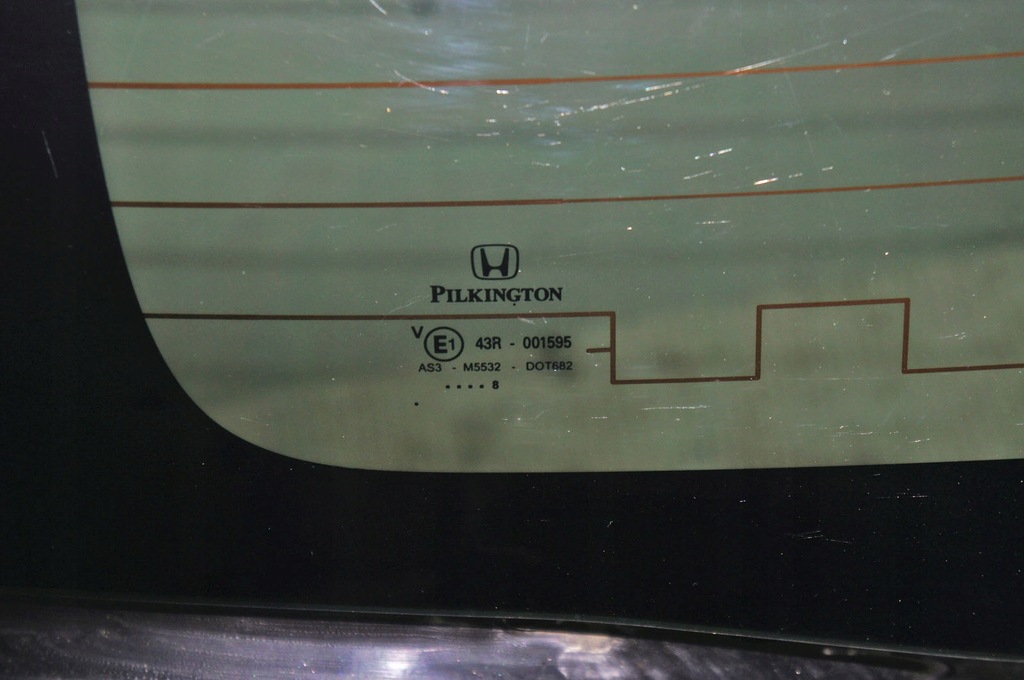 фото №6, Sl210 honda cr-v iv ^ крышка багажника багажника crystal black перламутр nh731p стекло 18r