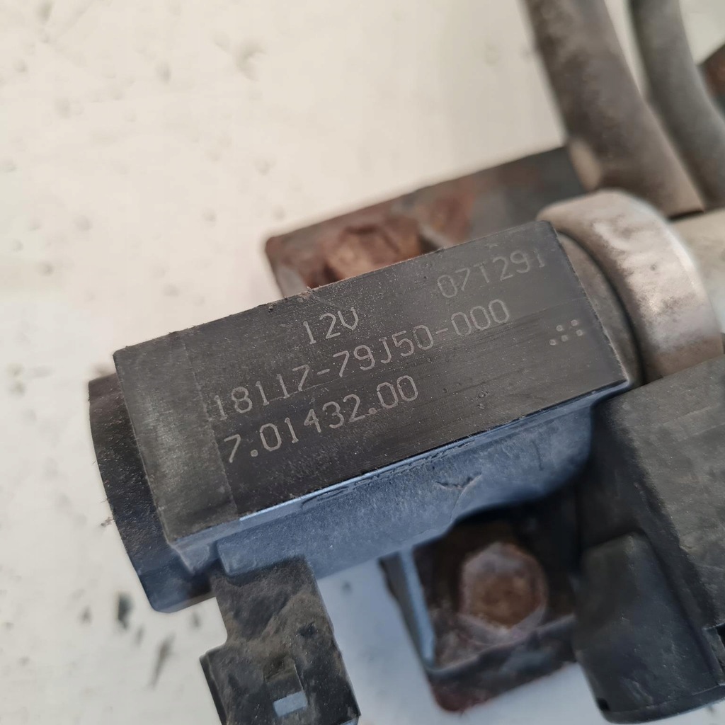 фото №6, Fiat sedici suzuki sx4 4x4 1.9 multijet клапан вакуумa 18117-79j50-000