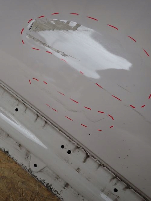 фото №7, Fiat 500x 14- дверь правое задние задняя