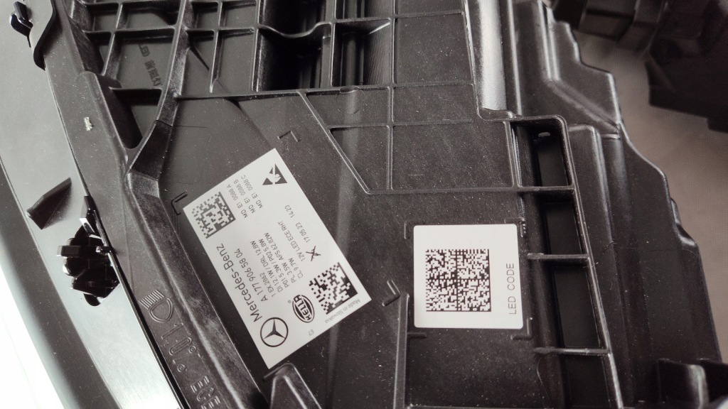 Mercedes a klasa 177 рестайлінг  w177 full led ліве правий multibeam фара нове Доставка