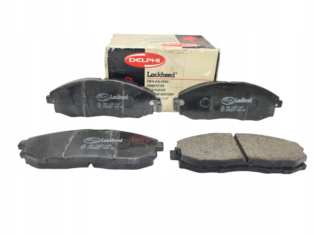 фото №1, Тормозные колодки тормозные osi перед delphi hyundai h-1 h100