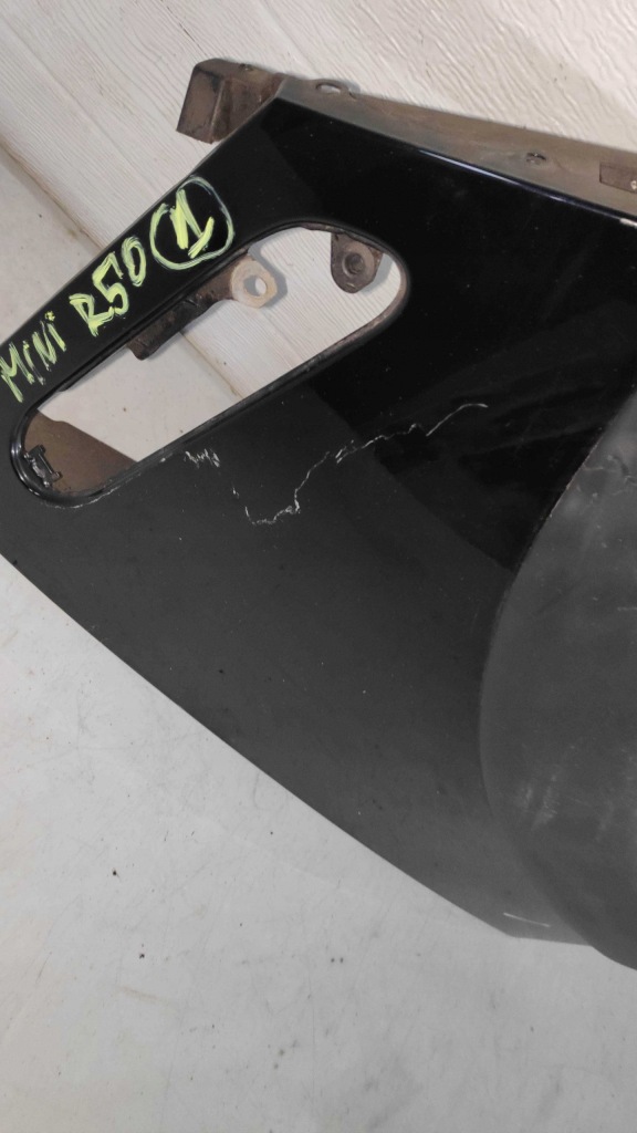 Крила перед правий mini r50 01-06 чорний Недорого