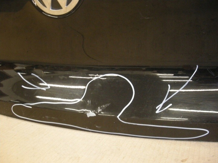 фото №3, Vw tiguan кришка багажника задня