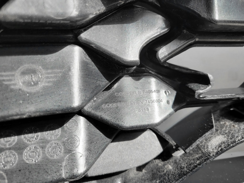 фото №12, Бампер решётка радиатора впуск mini countryman s f60 2017-2020