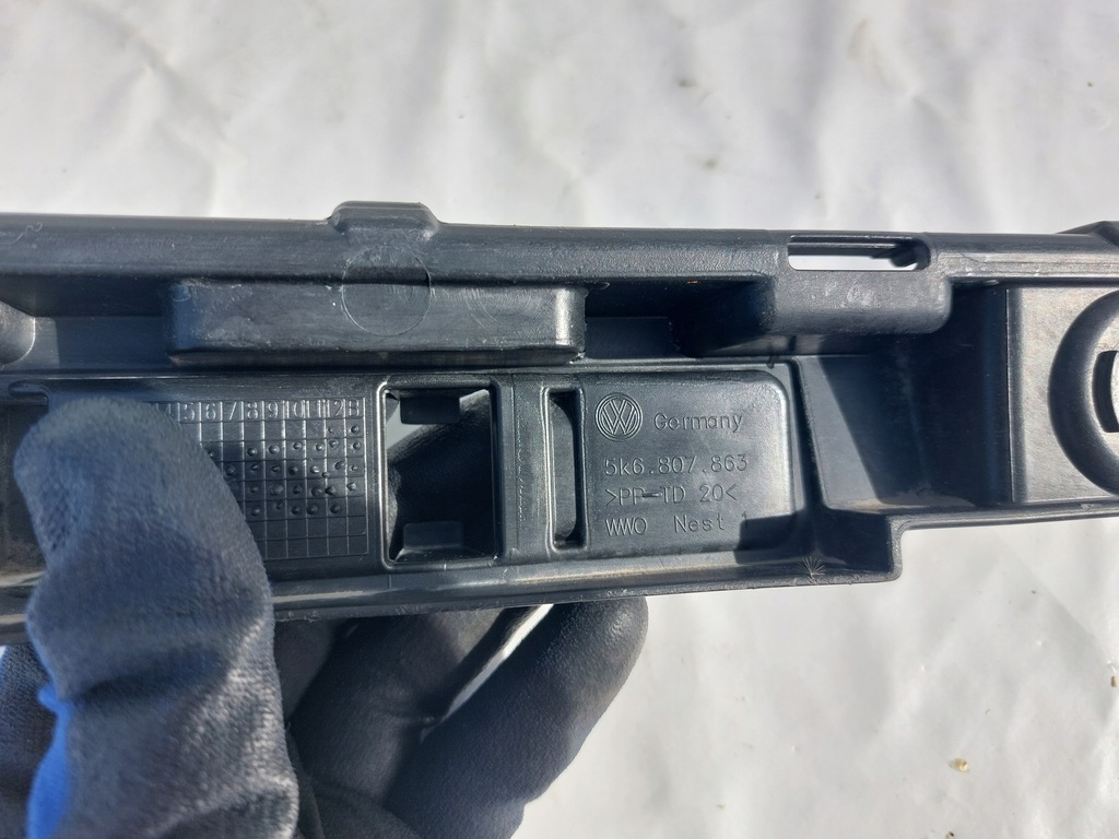 фото №10, Направляющая бампера задняя vw golf vi hb 08-12 eu