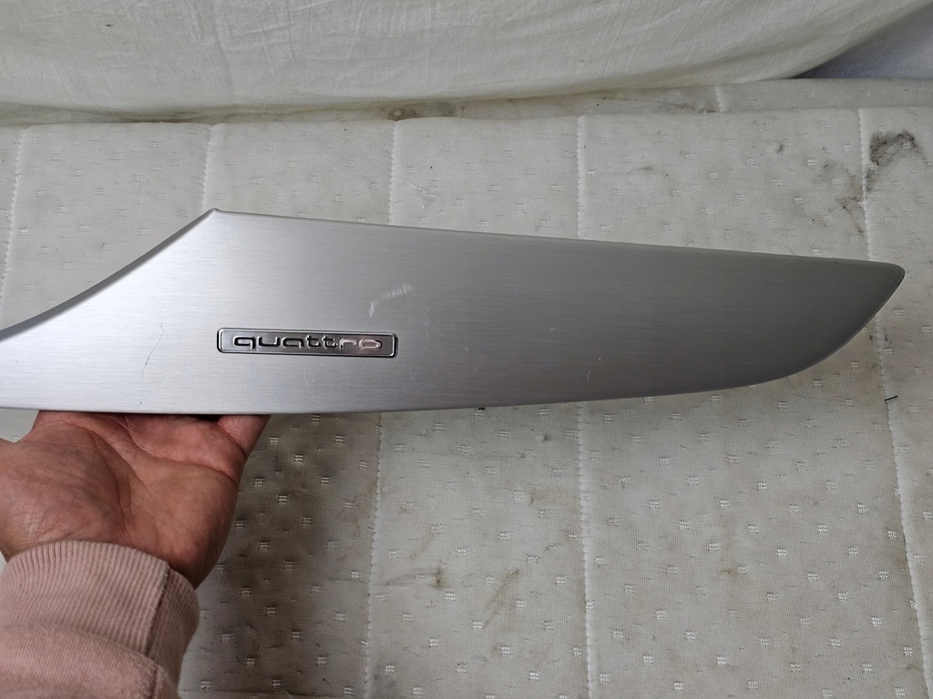 фото №8, Молдинг dekor захист консолі панелі audi a6 c7 4g 4g1853190 alu алюміній