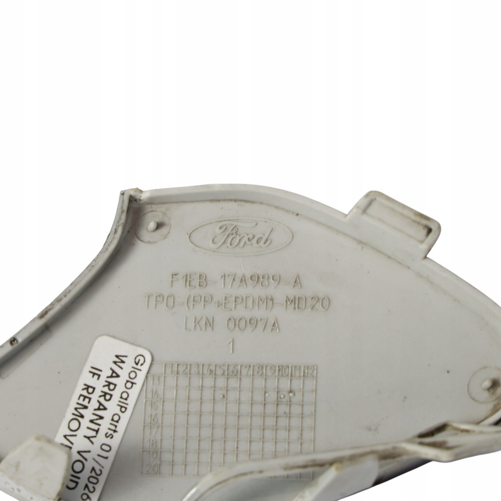 Ford focus mk3 заглушка фаркоп буксировочный перед серебристая - zj f1eb-17a989-a Оригинал