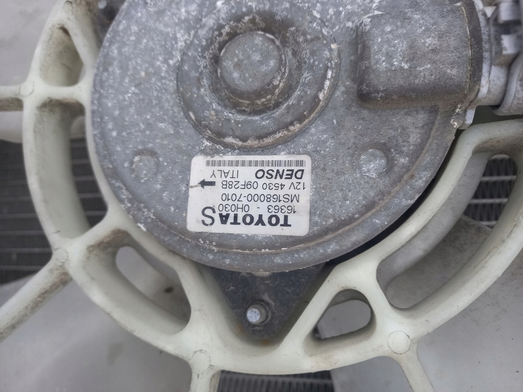 фото №4, Радиатор wody вентилятор toyota corolla e12