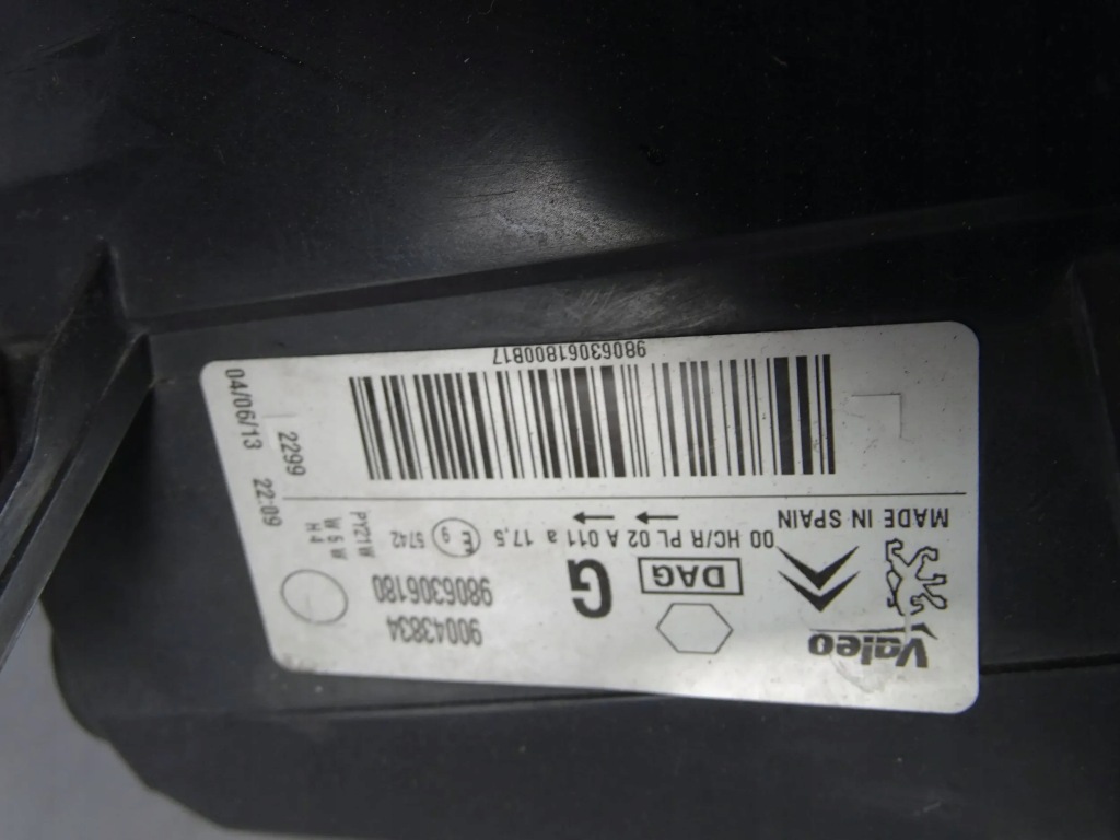 фото №6, Лампа перед передня ліва berlingo partner ii lift multispace