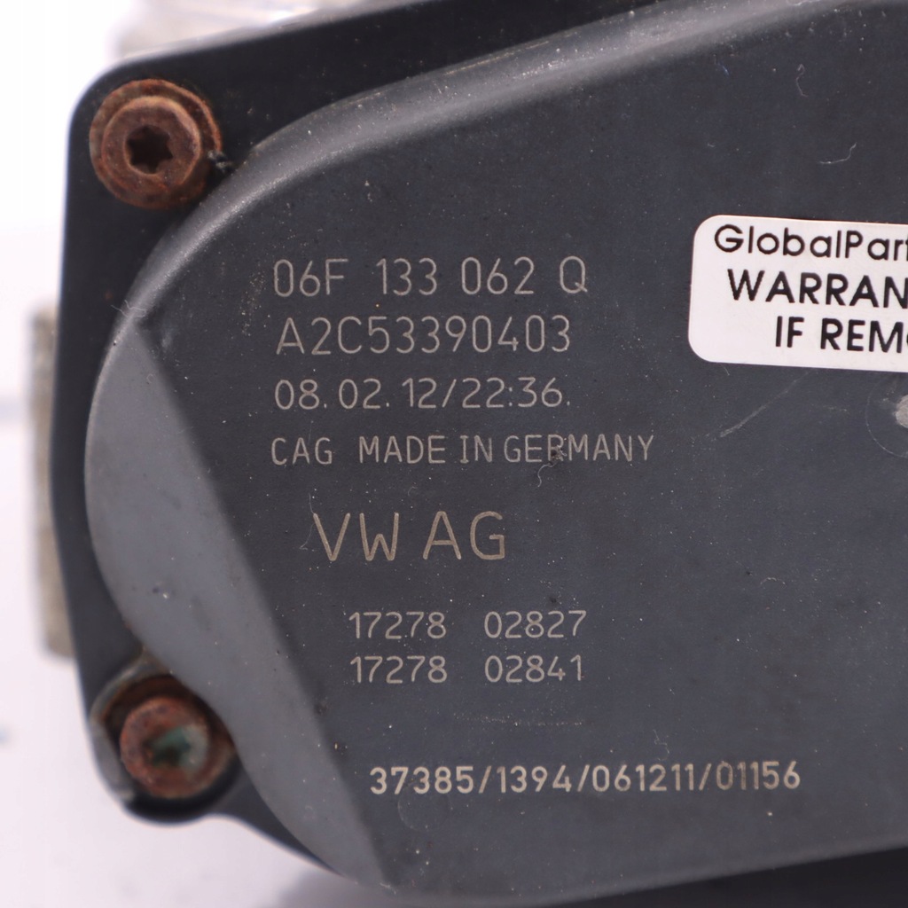 фото №12, Audi tt 8j 1.8 tfsi бензин дроссельная заслонка 06f133062q