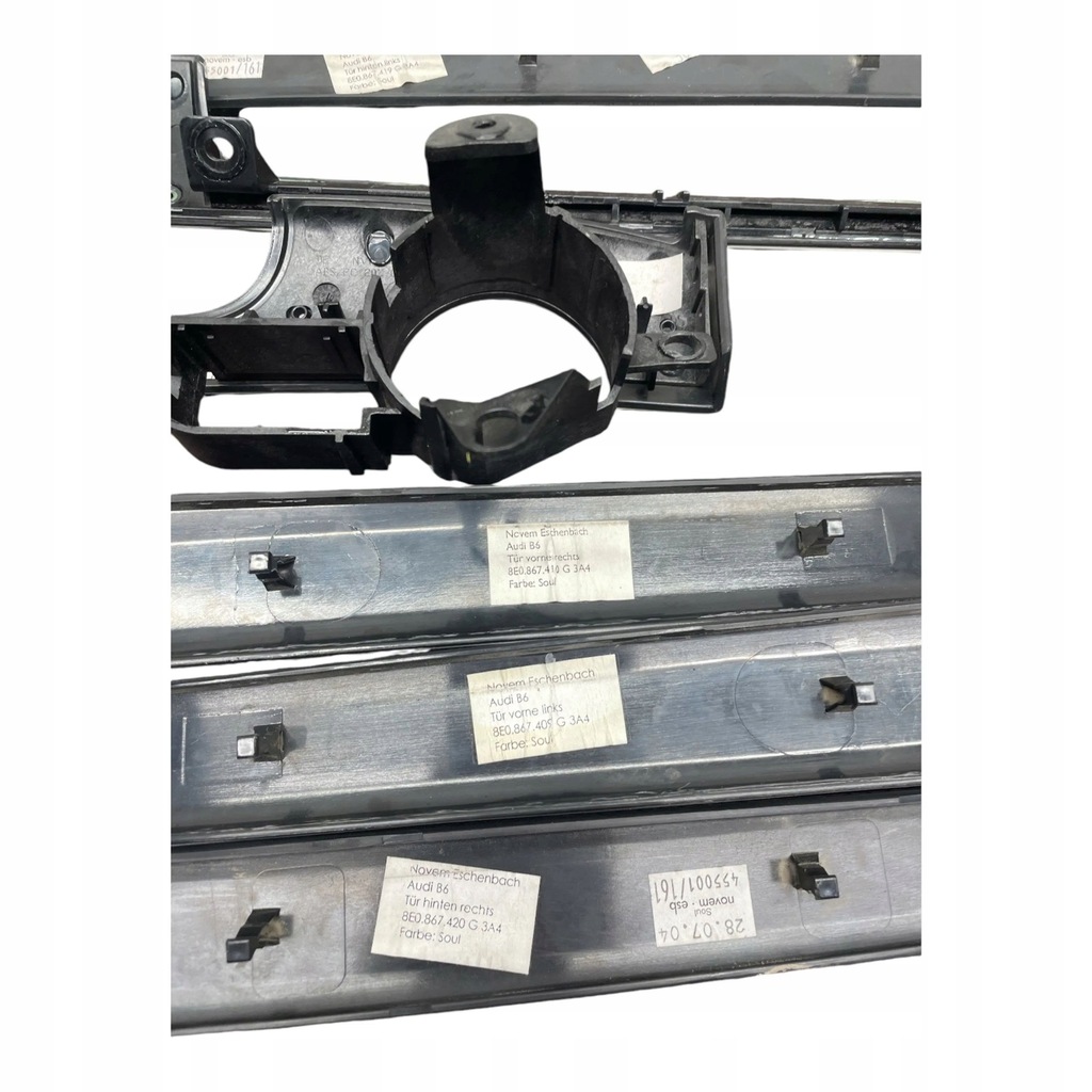 фото №5, Audi a4 s4 b6 8e 8h 2004 сидіння / заднє сидіння / обшивки / комплект