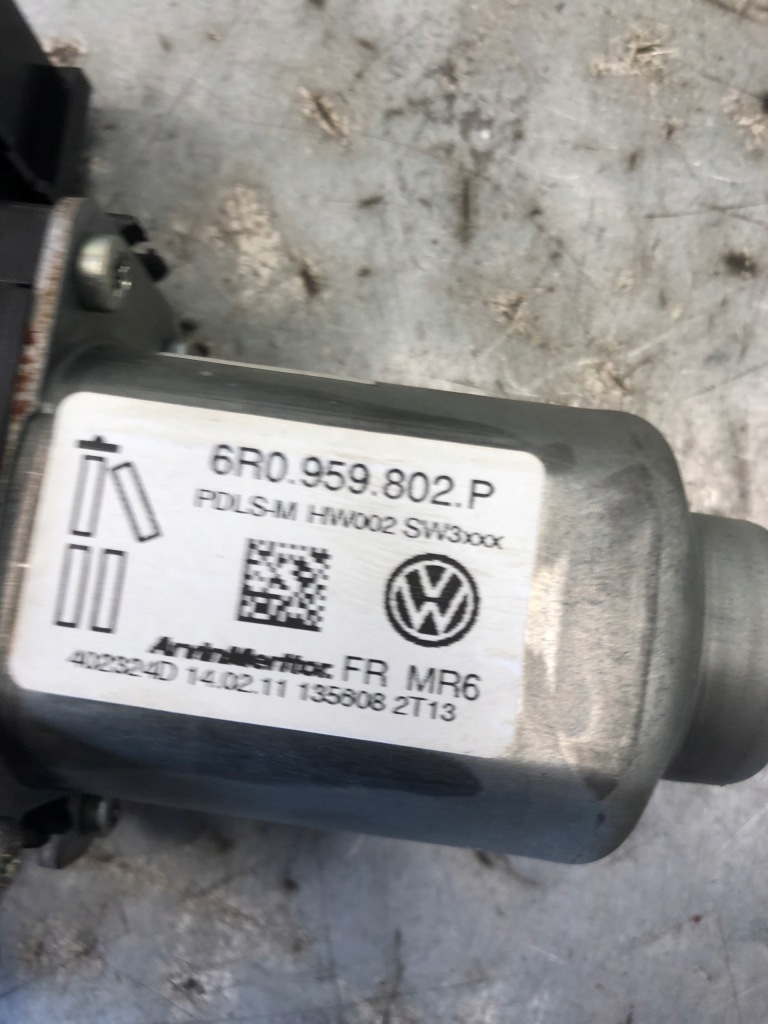 фото №5, Моторчик скло правий перед skoda fabia ii 6r0959802p