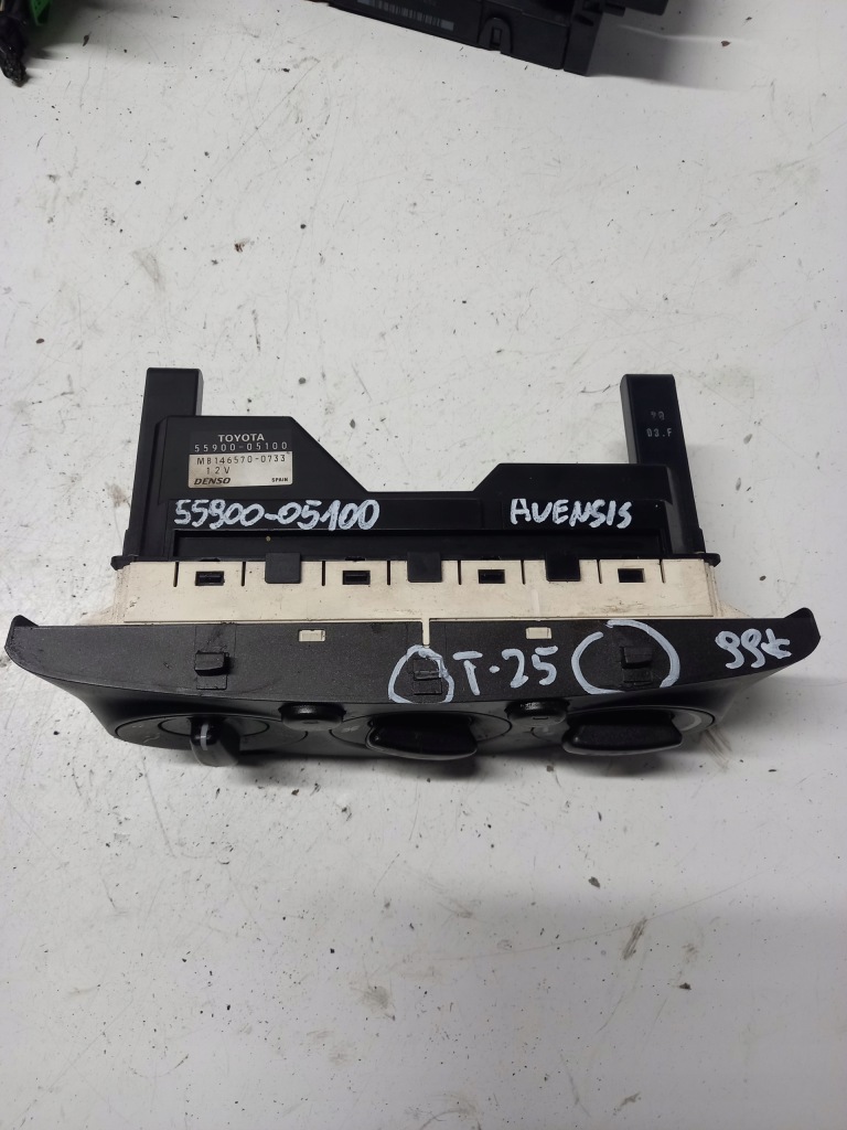 фото №1, Панель кондиціонера обдув avensis t25 55900-05100