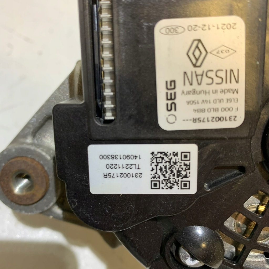 фото №8, Renault clio v captur 1.0 tce генератор 231002175r