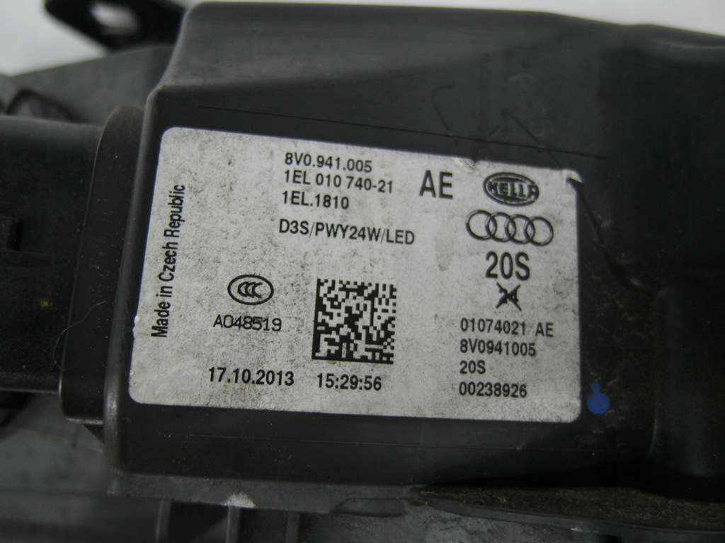 фото №11, Audi a3 8v bi ксенон idealna лампа передняя левая 8v0941005 nr72