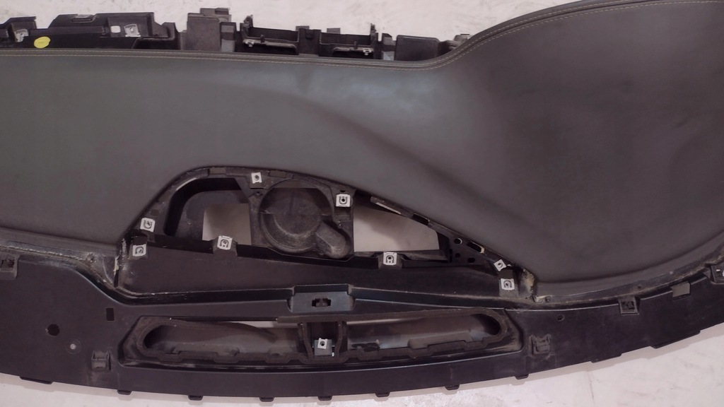 фото №7, Audi a8 4h d4 консоль приборная панель приборная серая