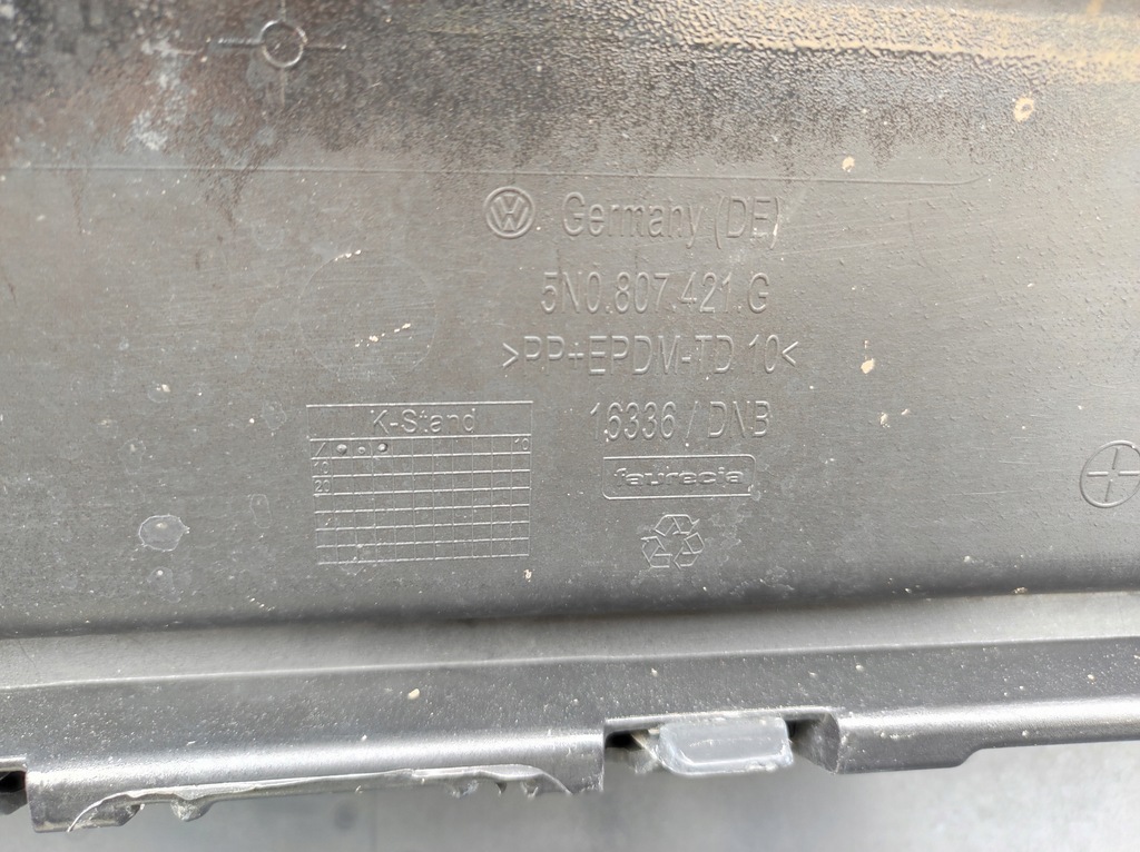 фото №11, Vw tiguan i lift бампер задняя спойлер 5n0807421g