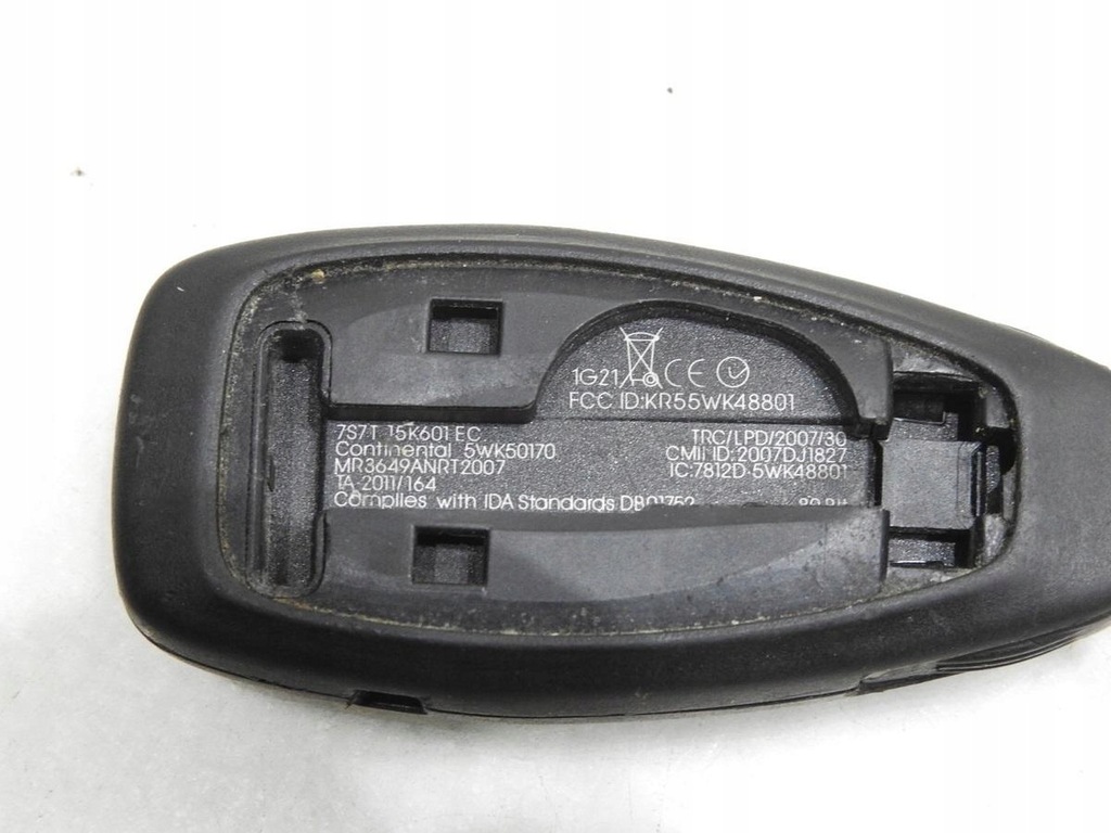 фото №11, Замок запалювання ключ ford mondeo mk4 2.5 t